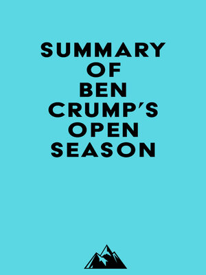 cover image of Summary of Ben Crump's Open Season